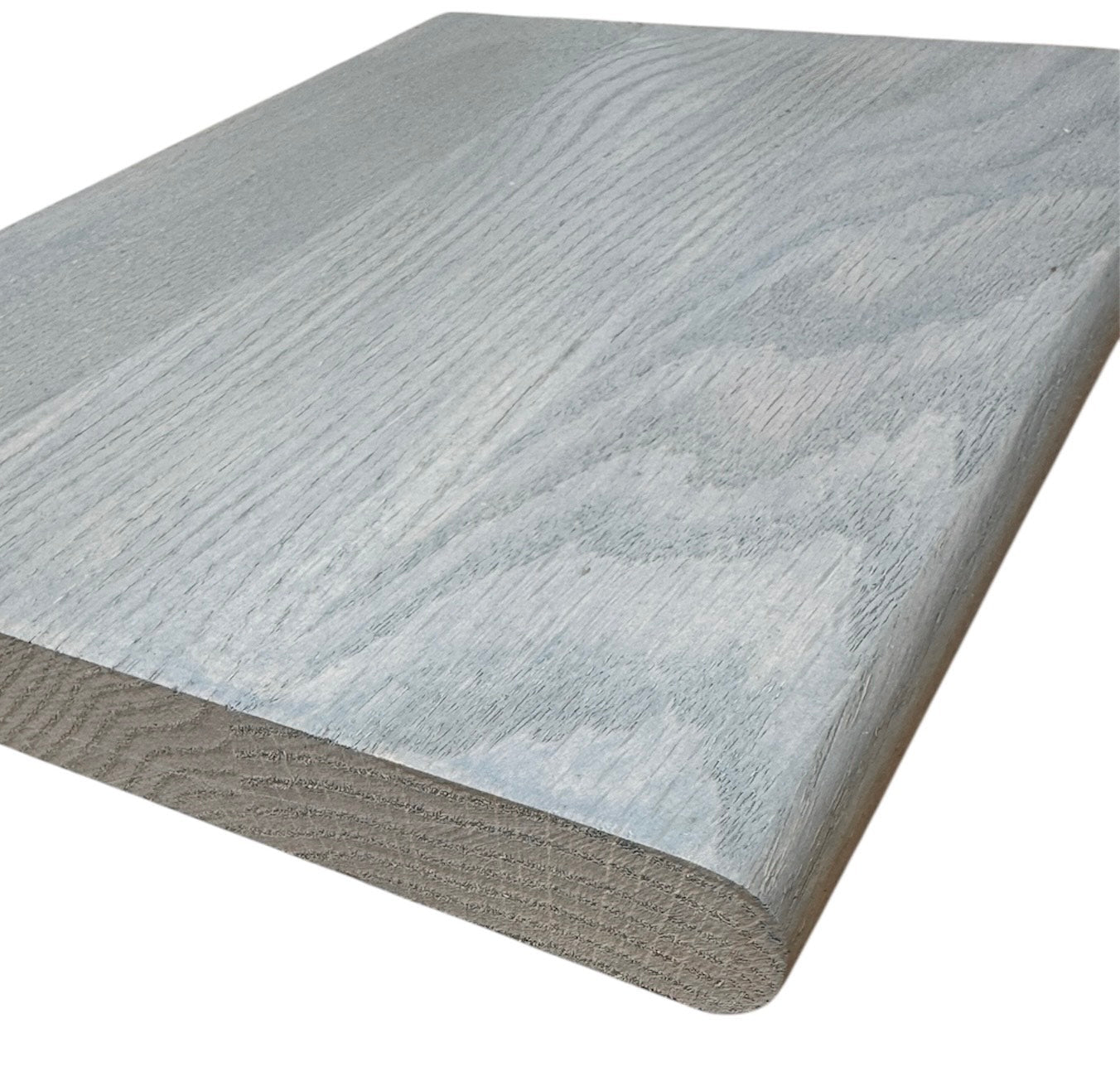 Solid Grey Stained Oak Window Sill Window Board 20 - 22mm Thick Various Sizes And Edge