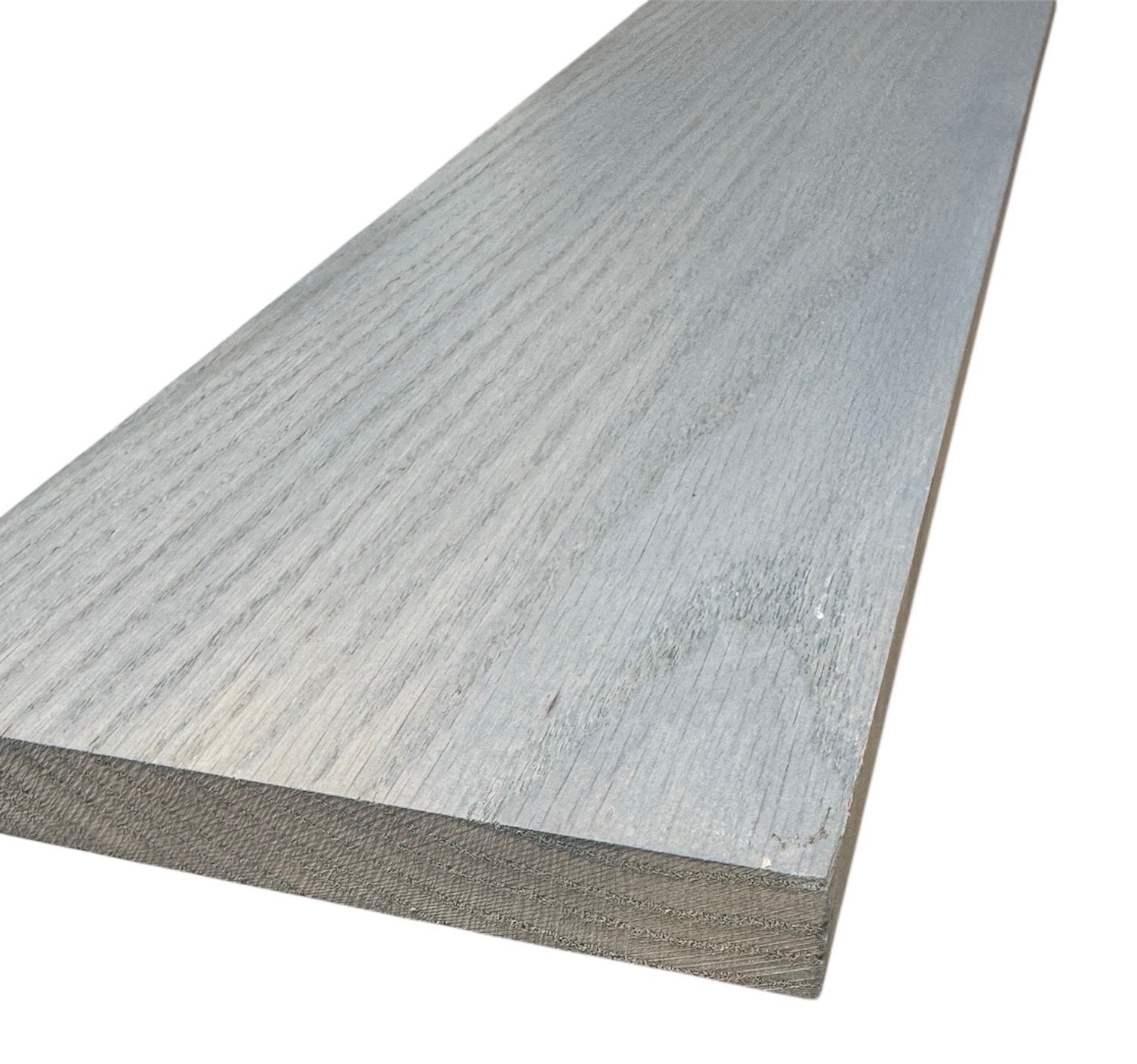 Solid Grey Stained Oak Window Sill Window Board 20 - 22mm Thick Various Sizes And Edge