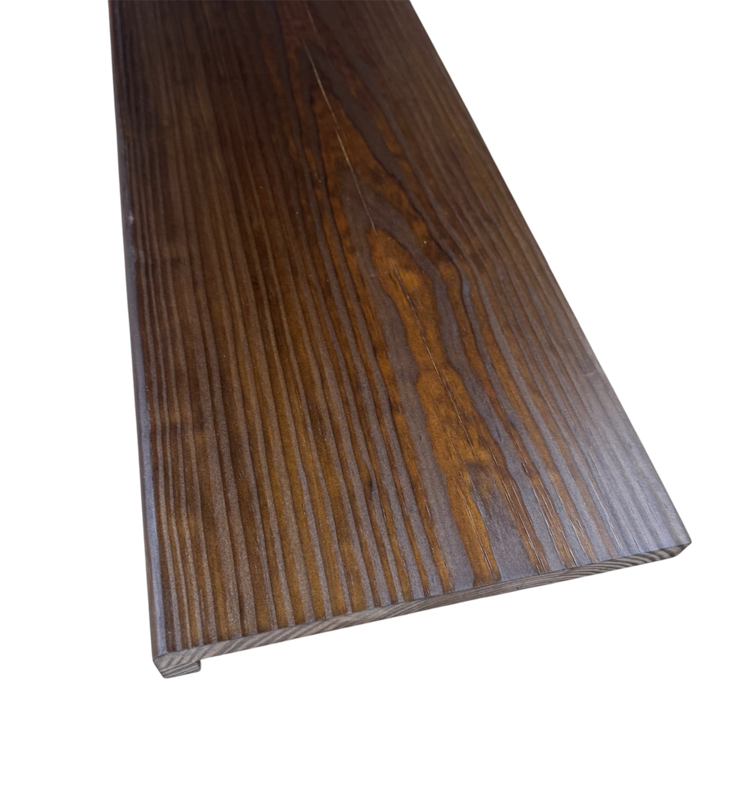 Solid American Pine Window Sill Window Board 20-22mm Thick Various Sizes And Edge English Oak Finish