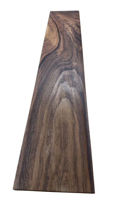 Solid American Walnut StairCase Stair Cladding Kit Treat And Riser Replacement 20x255x1000mm