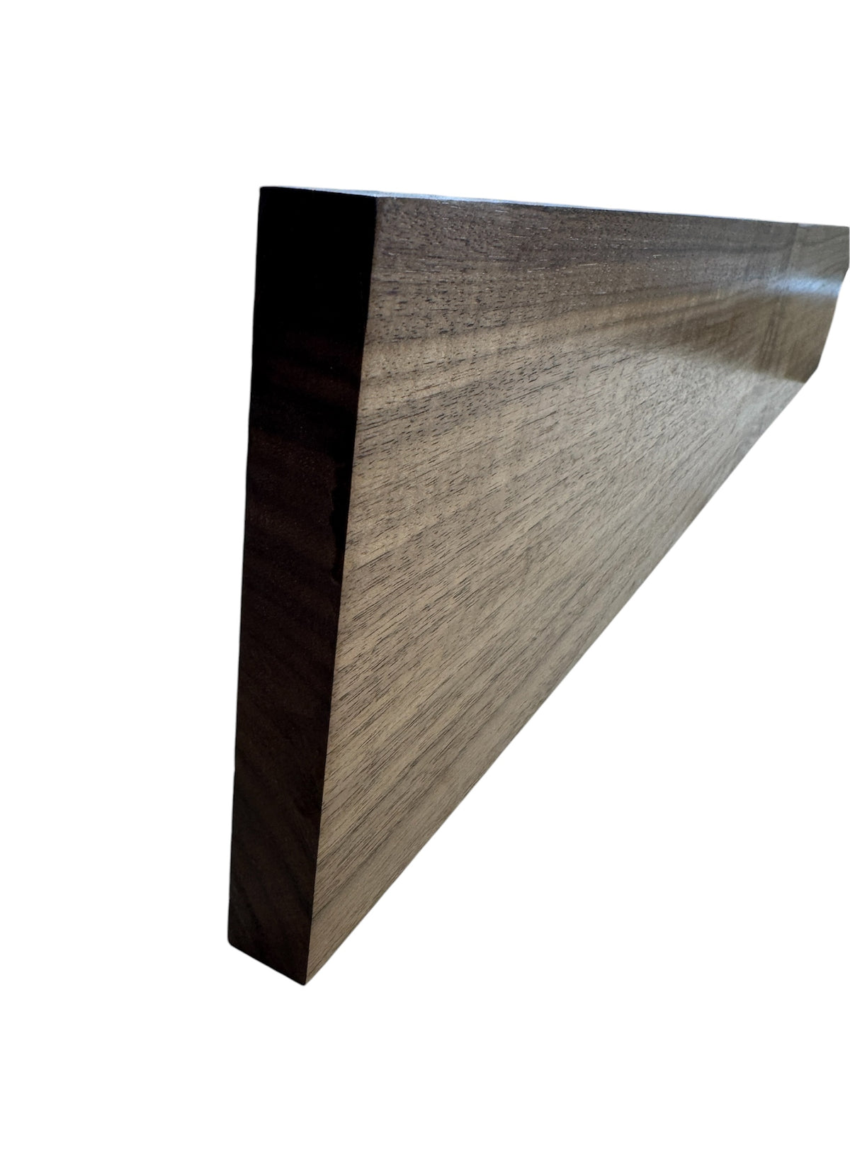 SOLID AMERICAN DARK WALNUT SKIRTING BOARD CHOICE STILE 20 x 120 mm