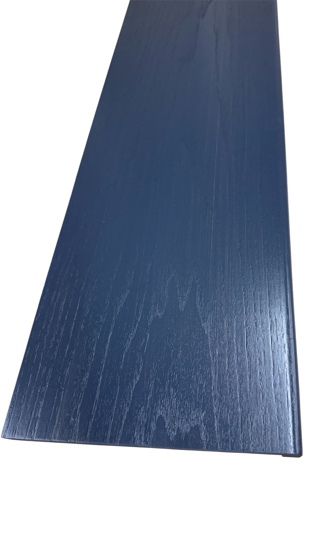 Dark Grey Finish Solid Oak StairCase Stair Cladding Kit Treat And Riser Replacement 20x255x1000mm