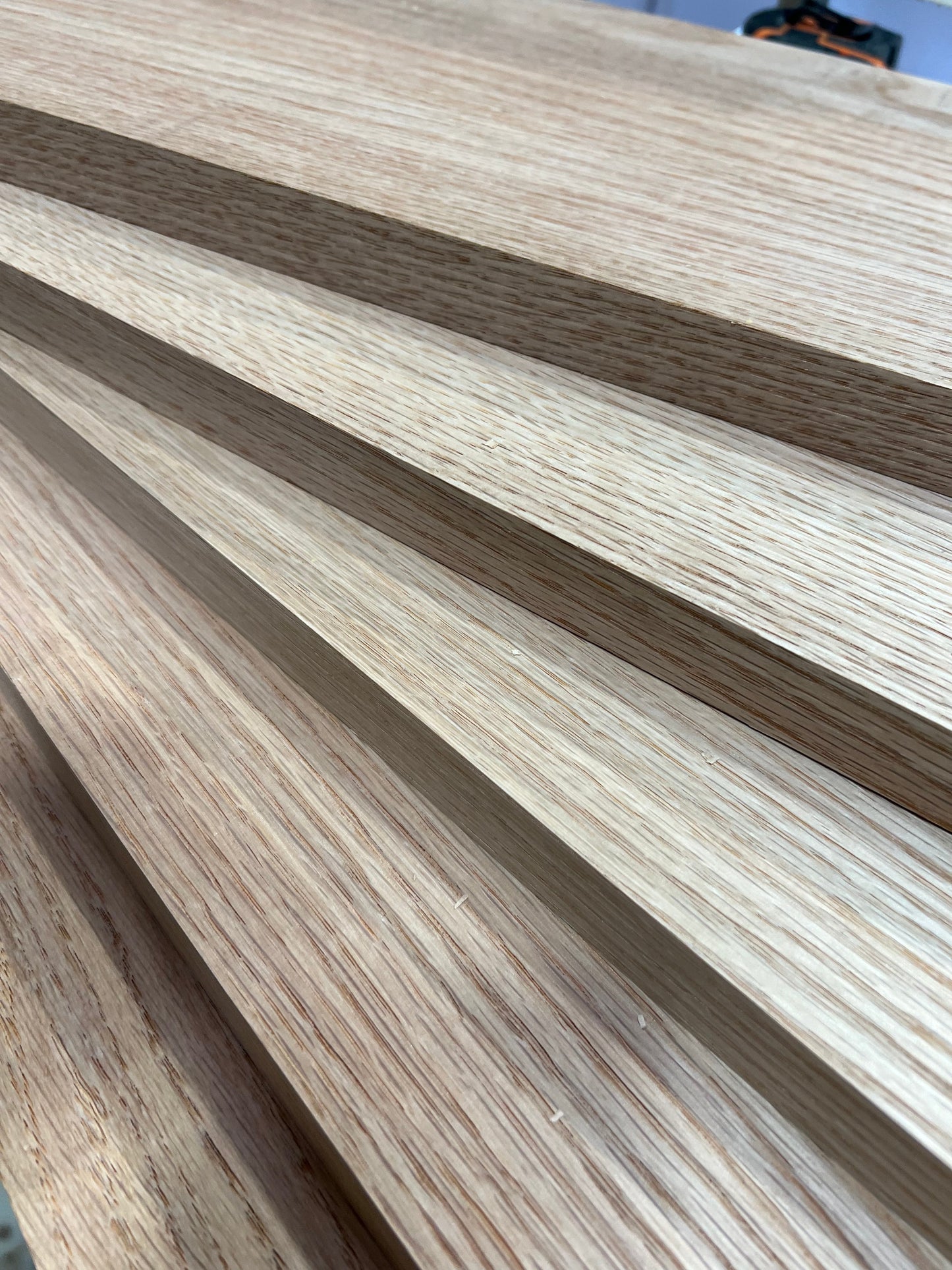 Oak slats 22x22x12mm