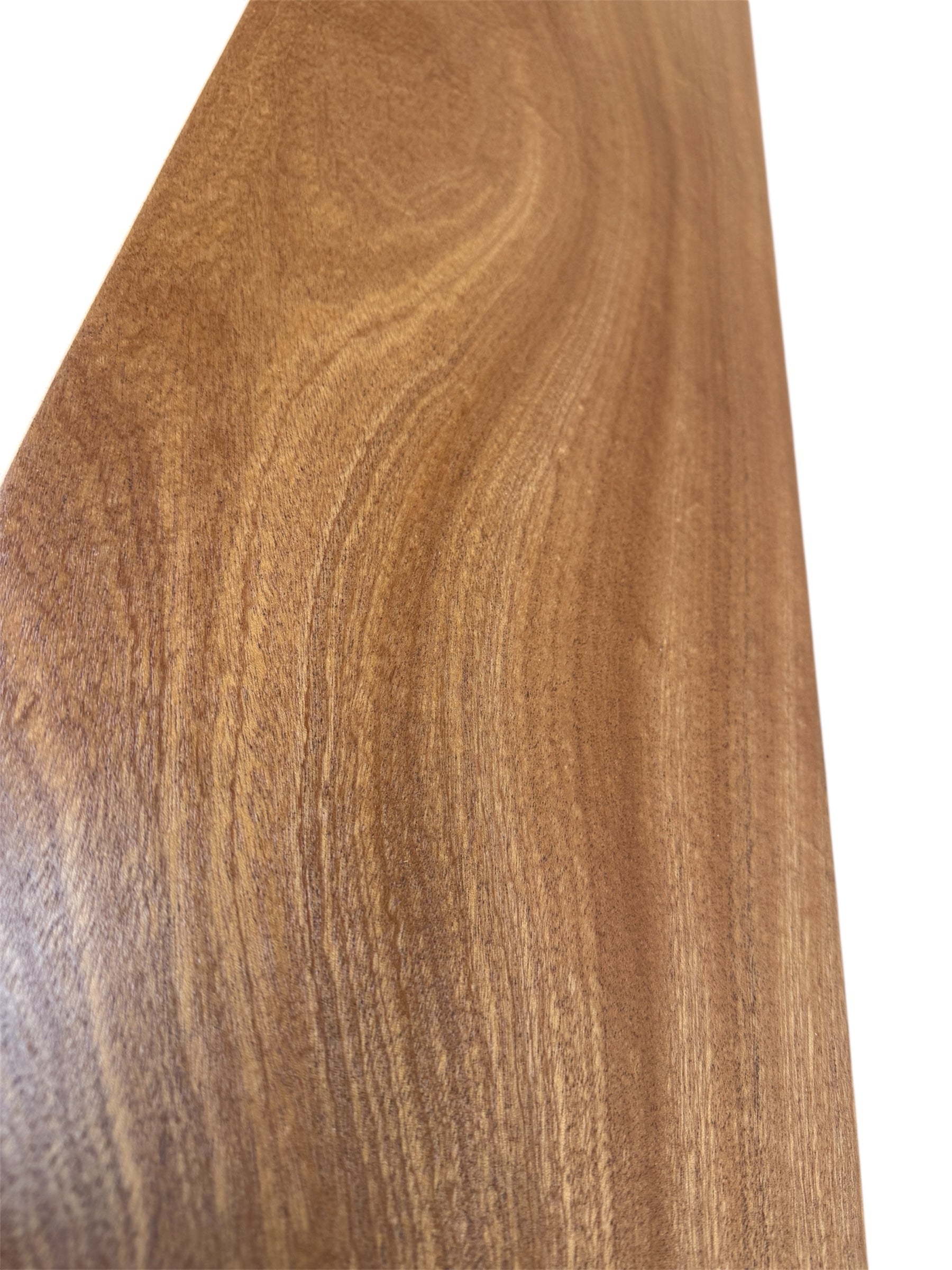 Solid African Sapele StairCase Stair Cladding Kit Treat And Riser Replacement 20x255x1000mm