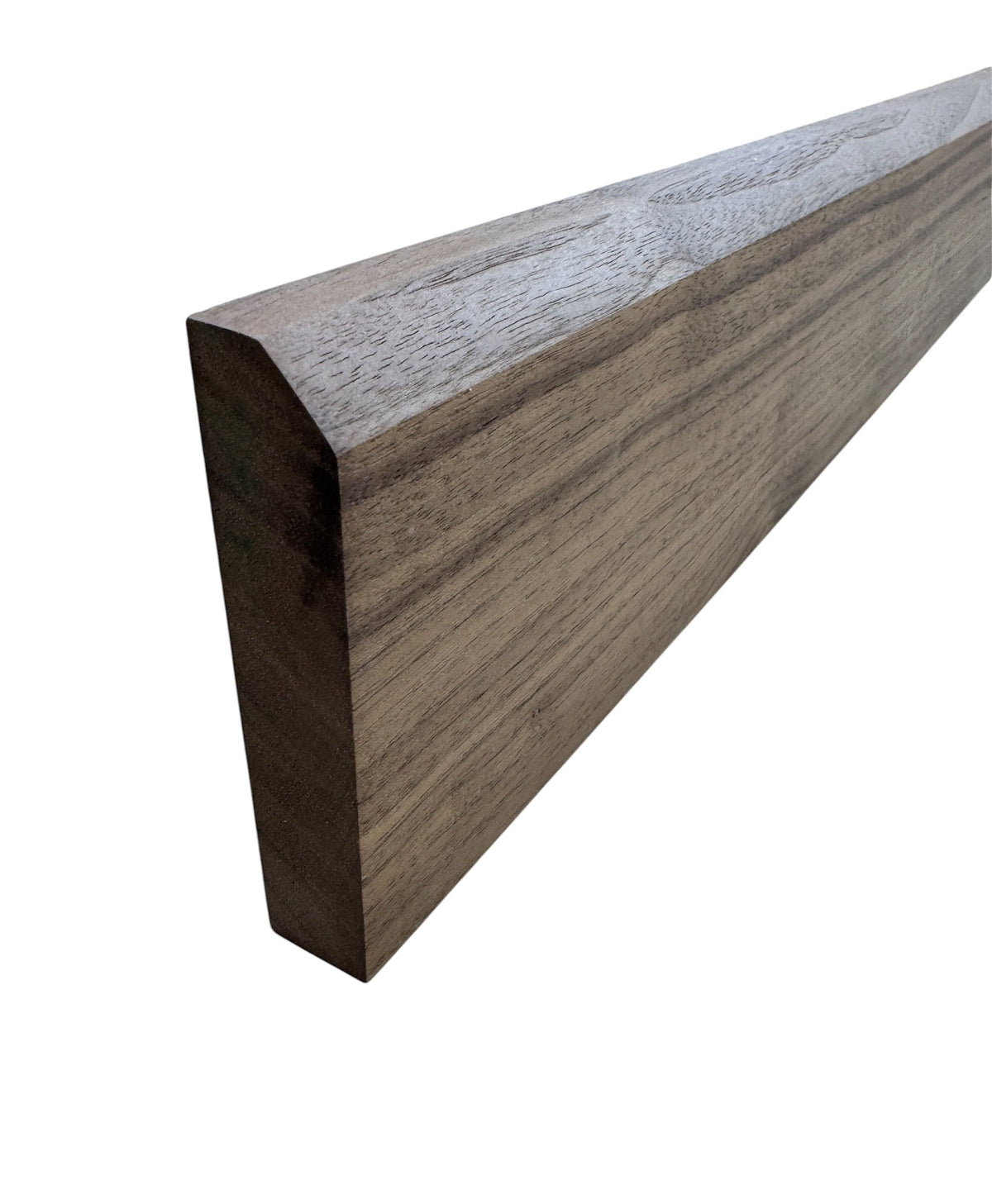 SOLID AMERICAN DARK WALNUT SKIRTING BOARD CHOICE STILE 20 x 95 mm