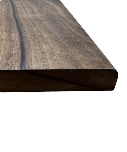 Solid American Walnut Window Sill Window Board 20 - 22mm Thick Various Sizes And Edge