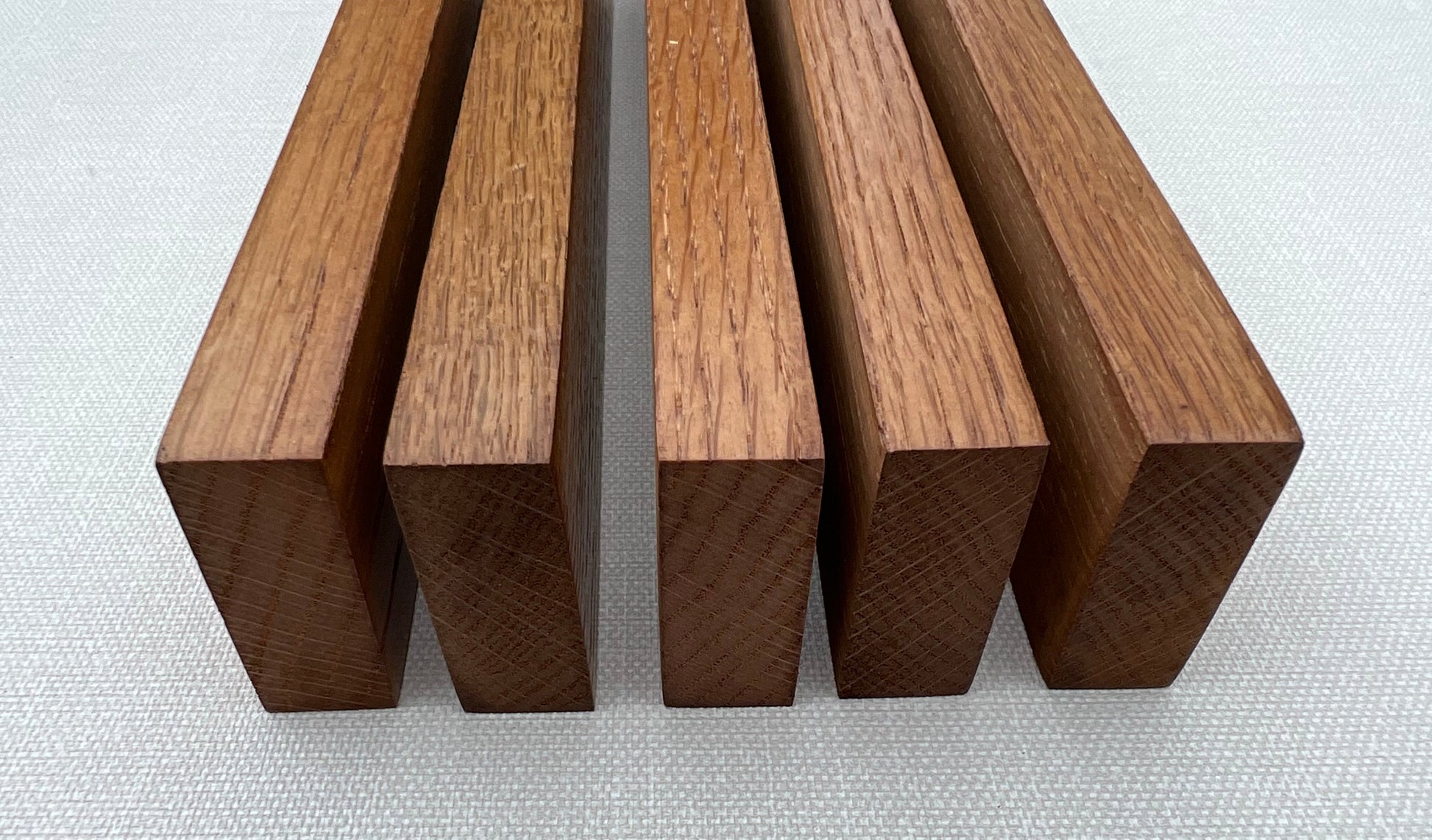 Solid Oak Slats Wall Decoration Slatted Fence Panel Oak Cladding Choice Color 2m slats