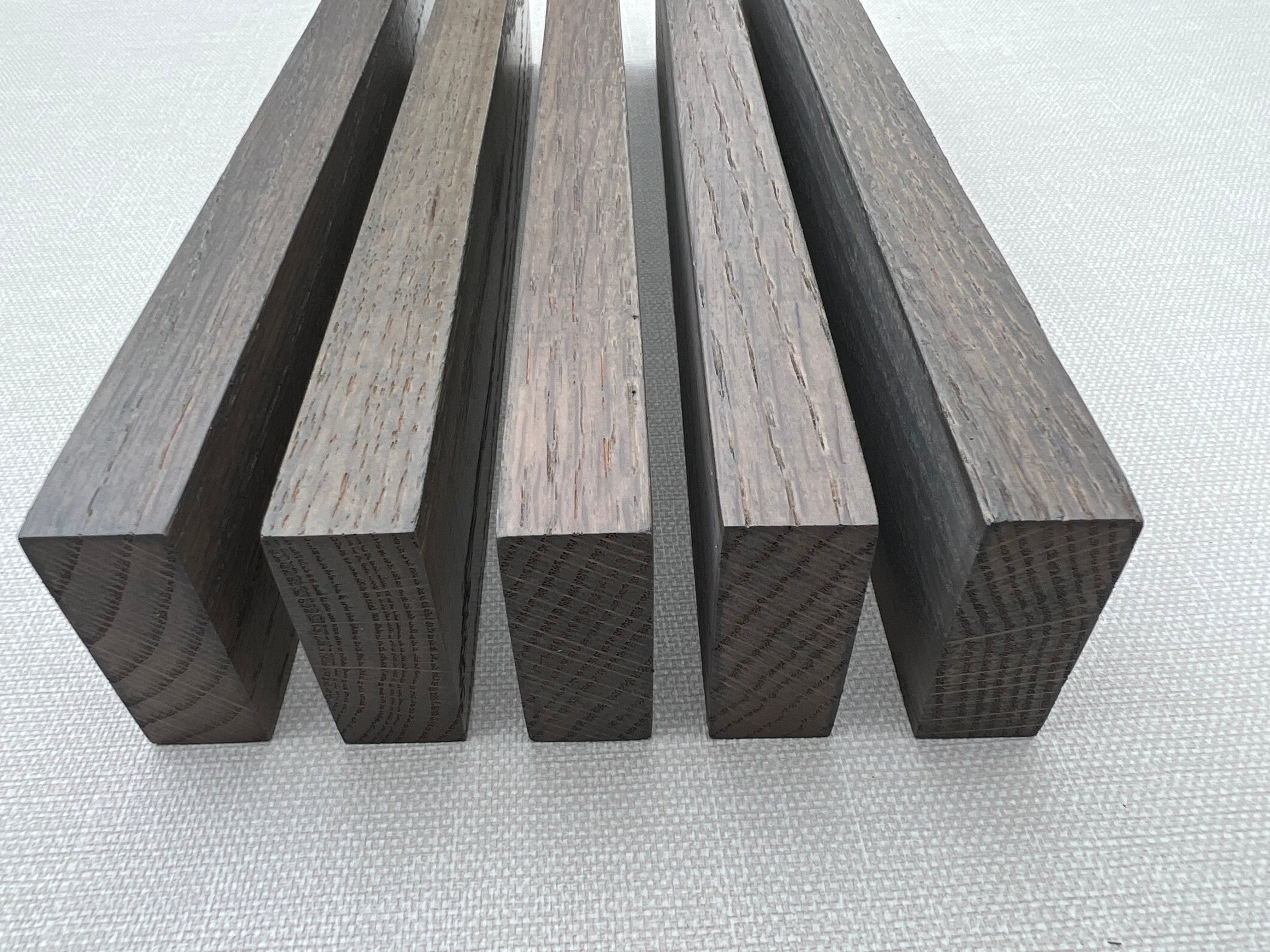 Solid Oak Slats Wall Decoration Slatted Fence Panel Oak Cladding Choice ...