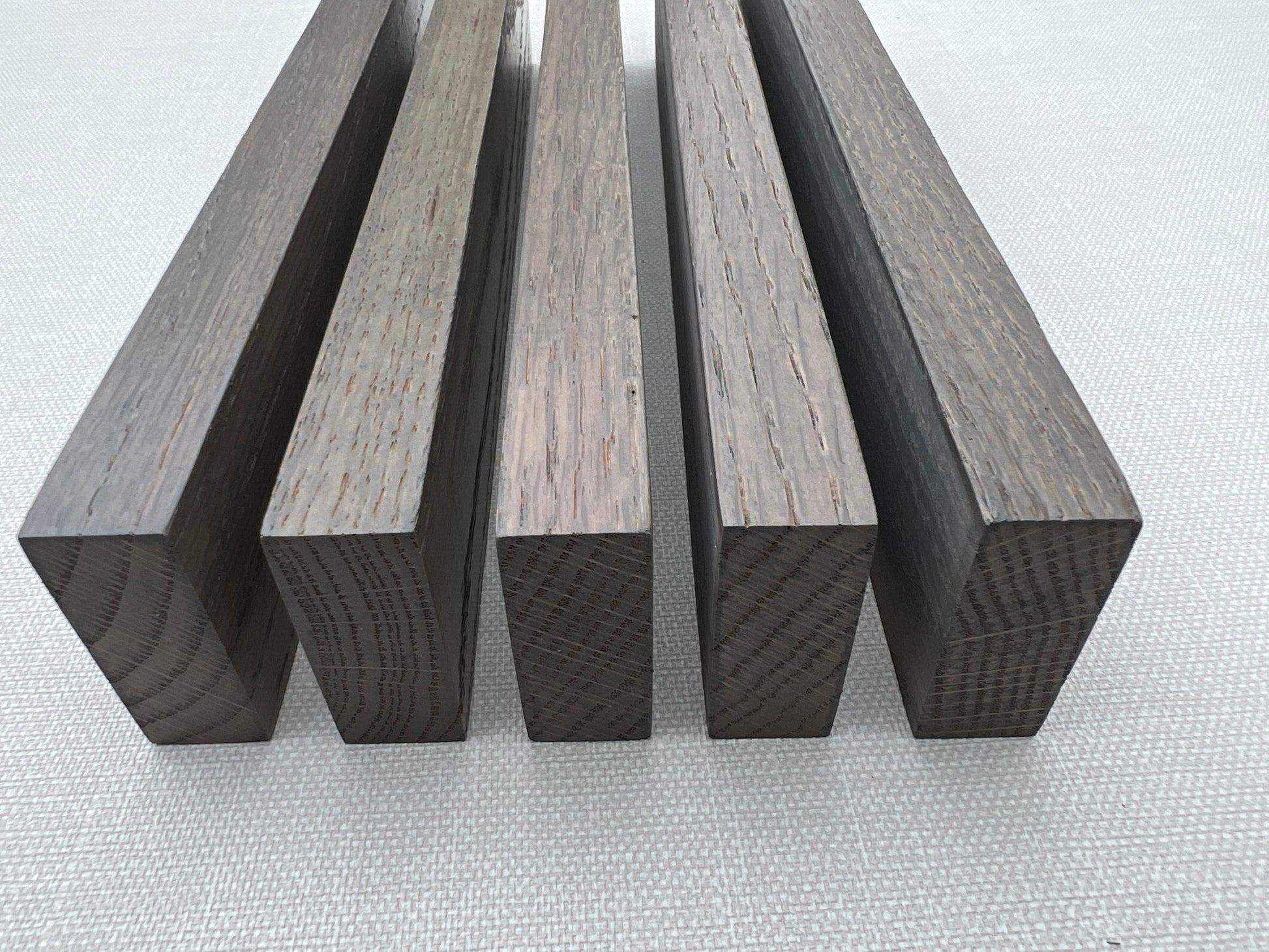 Solid Oak Slats Wall Decoration Slatted Fence Panel Oak Cladding Choice Color 2m slats
