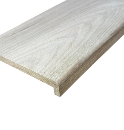 Solid Oak StairCase Stair Cladding Kit Treat And Riser Replacement 20x255x1000mm