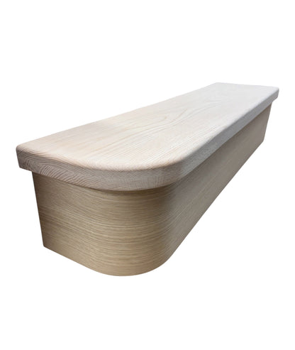 Solid Oak StairCase Stair Cladding Kit Treat And Riser Replacement 20x255x1000mm