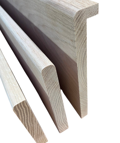 Solid Oak Window Sill Window Board 20 - 22mm Thick Various Sizes And Edge