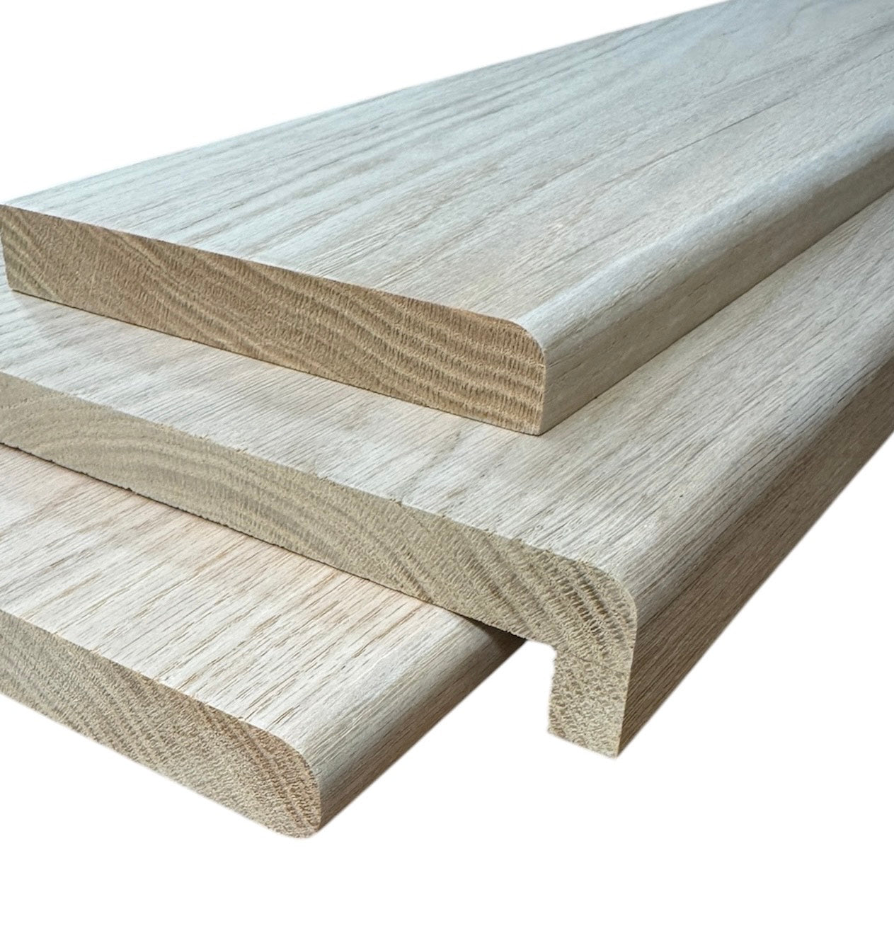 Solid Oak Window Sill Window Board 20 - 22mm Thick Various Sizes And Edge