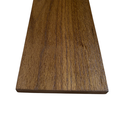 English Oak Finish Solid Oak StairCase Stair Cladding Kit Treat And Riser Replacement 20x255x1000mm