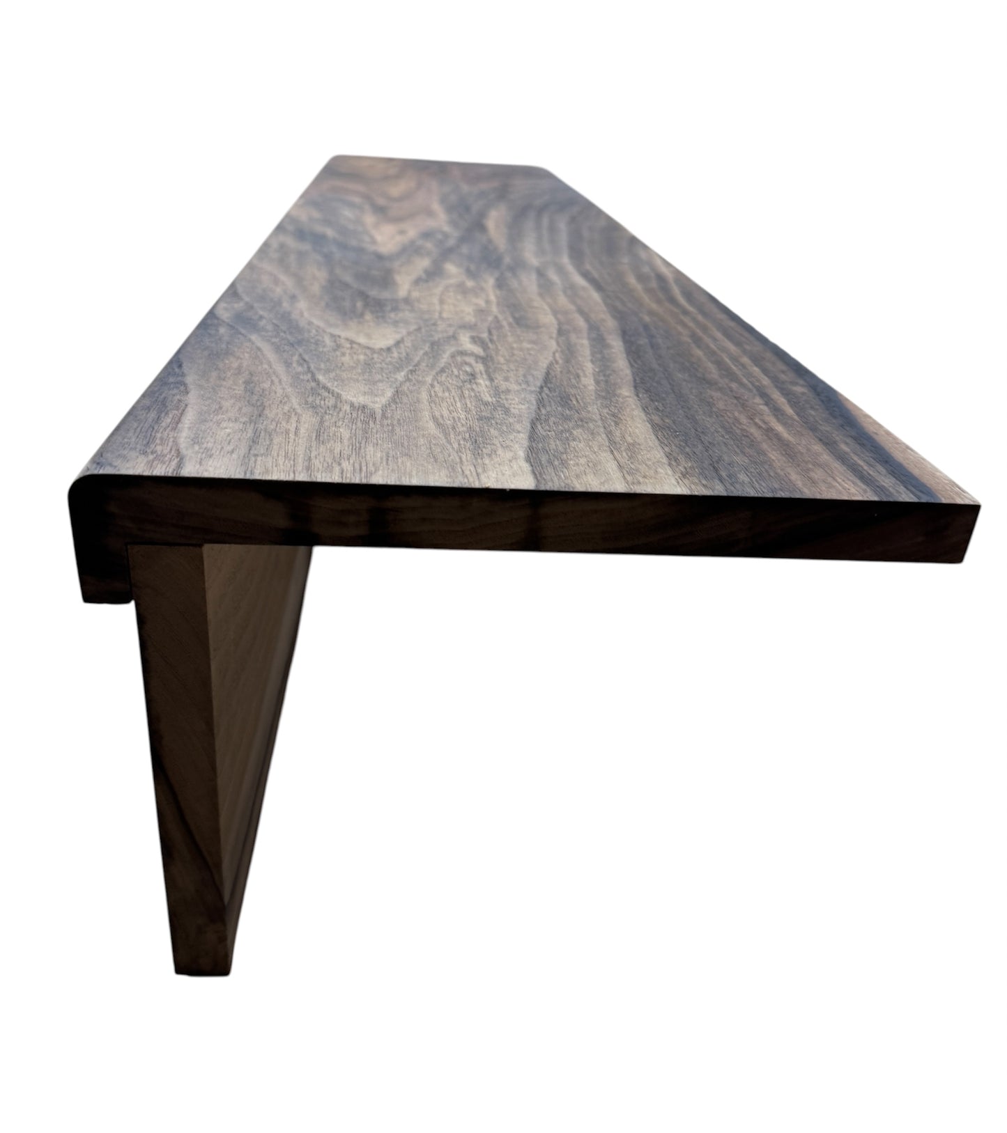 Solid American Walnut StairCase Stair Cladding Kit Treat And Riser Replacement 20x255x1000mm